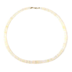 Collar en oro con Ópalo de Welo