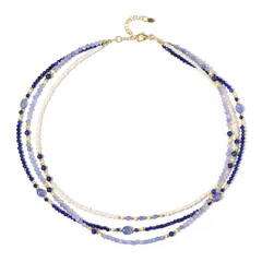 Collar en plata con Tanzanita (Riya)