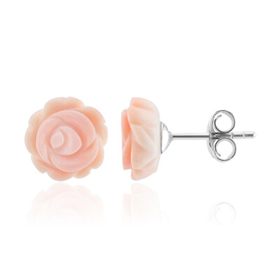 Pendientes en plata con Nácar