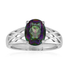 Anillo en plata con Cuarzo místico