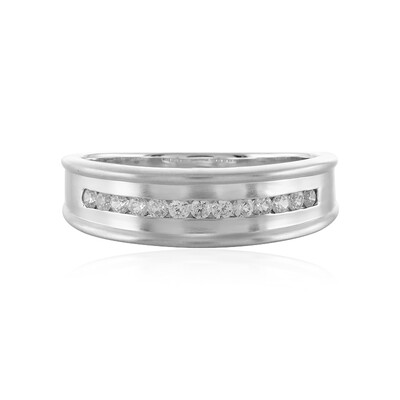 Anillo de hombre en plata con Zircón