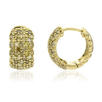 Pendientes en oro con Diamante fancy SI2 (CIRARI)