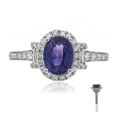 Anillo en oro con Zafiro púpura (CIRARI)
