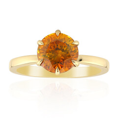 Anillo en oro con Esfalerita