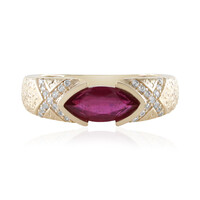 Anillo en oro con Rubí de Madagascar (de Melo)