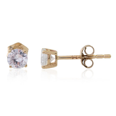 Pendientes en oro con Zircón