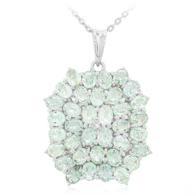 Collar en plata con Turmalina Paraíba