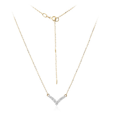 Collar en oro con Diamante SI1 (G) (Annette)