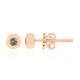 Pendientes en oro con Diamante rosa de Francia de Argyle SI1 (Annette)