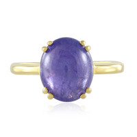Anillo en plata con Tanzanita