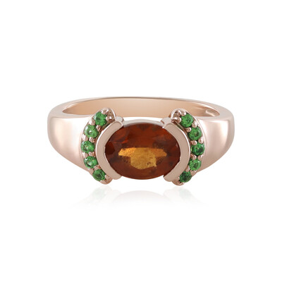Anillo en plata con Granate Hesonita (KM by Juwelo)