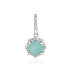 Colgante en plata con Grandidierita