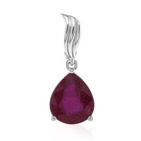 Colgante en plata con Rubí de Madagascar