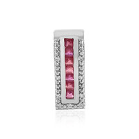 Colgante en plata con Rubí de Madagascar