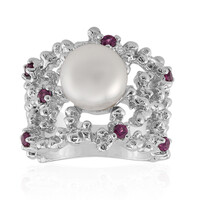 Anillo en plata con Perla Freshwater (TPC)