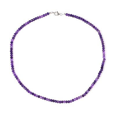 Collar en plata con Amatista