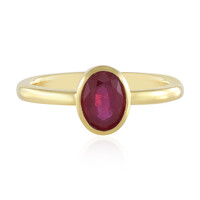 Anillo en plata con Rubí de Bemainty