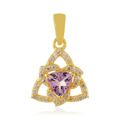 Colgante en plata con Amatista Rosa de Francia