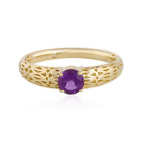 Anillo en oro con Amatista (Ornaments by de Melo)
