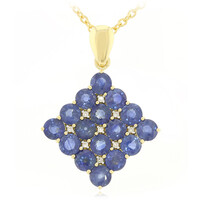 Collar en oro con Zafiro de Etiopía (AMAYANI)