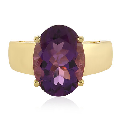 Anillo en plata con Amatista