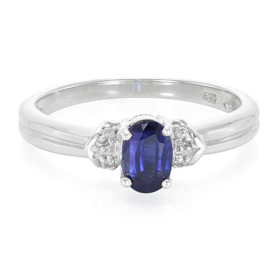 Anillo en plata con Cianita