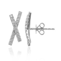 Pendientes en oro con Diamante I1 (H)  (CIRARI)