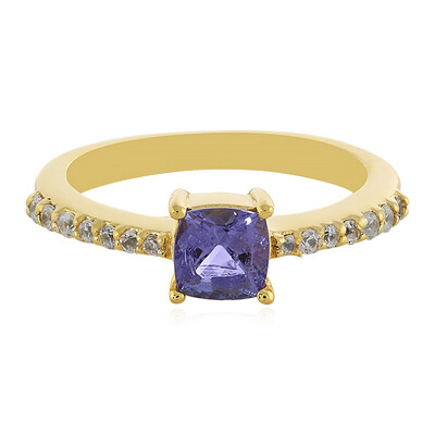 Anillo en plata con Tanzanita