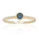 Anillo en oro con Diamante azul SI2  (de Melo)
