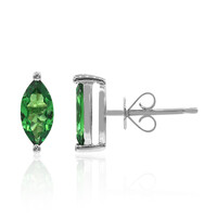 Pendientes en oro con Tsavorita (CIRARI)