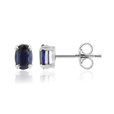 Pendientes en plata con Cianita de Nepal