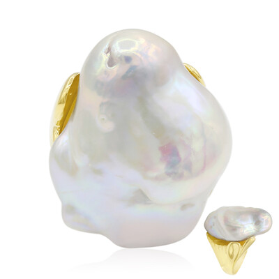 Anillo en plata con Perla Freshwater (TPC)