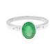 Anillo en plata con Esmeralda de Bahía