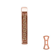 Colgante en oro con Diamante rosa de Francia de Argyle SI1