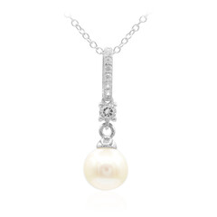 Collar en plata con Perla Freshwater
