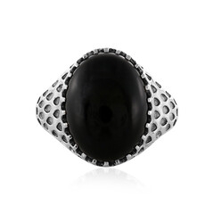 Anillo de hombre en plata con Ónix