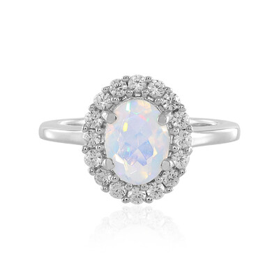 Anillo en plata con Ópalo de Welo
