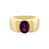 Anillo en plata con Amatista de Siberia