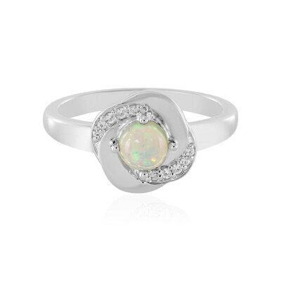 Anillo en plata con Ópalo de Welo