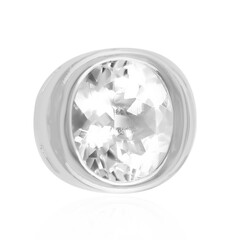 Colgante en plata con Cuarzo blanco