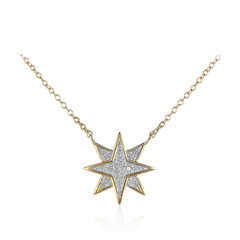 Collar en plata con Diamante I3 (I)