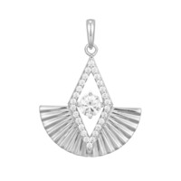 Colgante en plata con Zircón