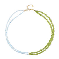 Collar en plata con Peridoto