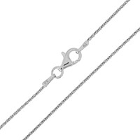Cadena en plata