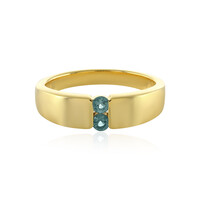 Anillo en plata con Indicolita