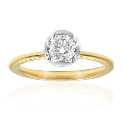 Anillo en oro con Diamante VS2 (H)  (CIRARI)