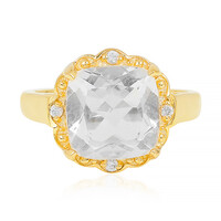 Anillo en plata con Fluorita