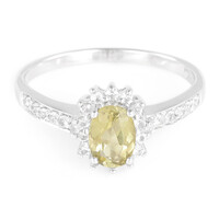 Anillo en plata con Turmalina