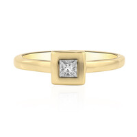 Anillo en oro con Diamante IF (D)