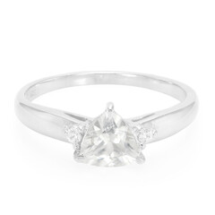 Anillo en plata con Berilo del Himalaya
